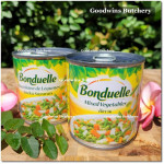 Vegetable Bonduelle France tin MIXED VEGETABLE 200g (small tin)